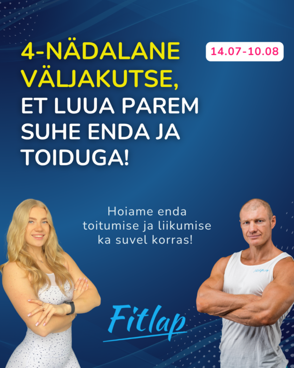 Väljakutse "Hüvasti, kilod!" 2.0